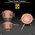 TSAR TANK TURRET TURRET FOR THE TSARIST RUSSIA 1915 PROTOTYPE TRICYCLE TANK 2 MODEL IN PACK aa porte Ui Toh dt pc}o 3111S ay\_ 16 0 al Tsar Tank Turret