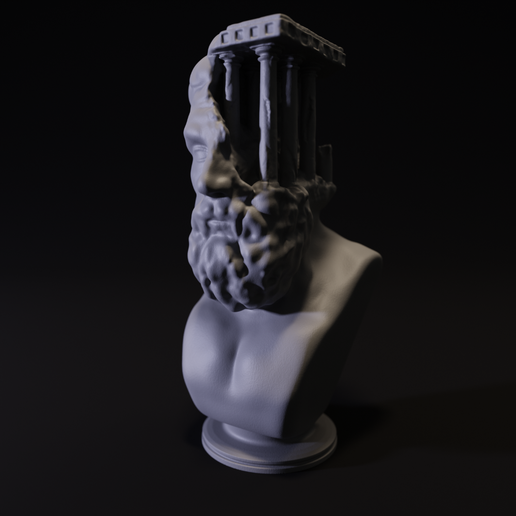 0001.png Busto de las ruinas griegas