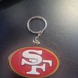 SF-Keychain.jpg Llavero a todo color en capas San Francisco 49ers