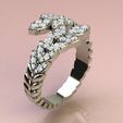 3.jpg Ring leaves with diamonds