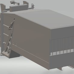 0.png STL file garbage body truck・3D print model to download