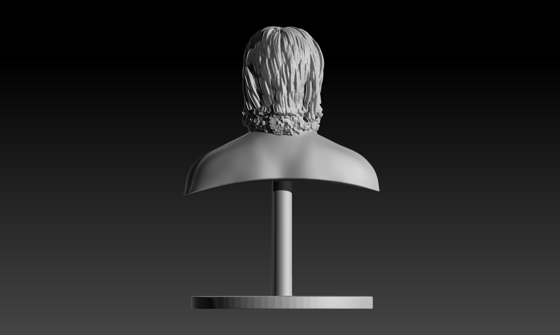 Brad-Pitt4.png Free STL file Brad Pitt Bust・Object to download and to 3D print, BeerOclock