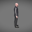 2.png Cartoon Character - Bald Man in Suit