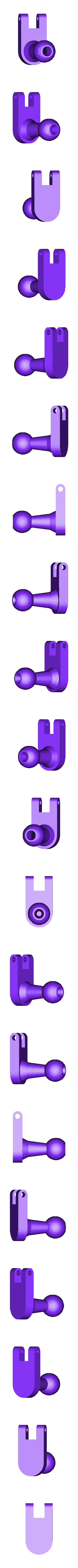 Main_Pivot_v2.stl Montaje LED USB 2020 ajustable - Ender, CR-10