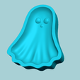 g3.png Halloween Molding A03 Ghost - Chocolate Silicone Mold