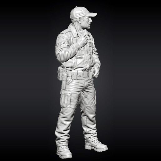 Emergency Room Night Staff - Security Officer on the Radio