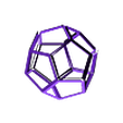 Frame.stl Multi-Material Dodecahedron