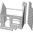Lineside-Hut-Drawing.jpg Railway Workmen's Hut, scalable. Model Railway HO/OO