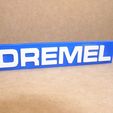 dremel-4.jpg Dremel Logo Poster Sign Tool and accessory manufacturer sign