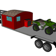 2.png ATV CAR TRANSPORT TRUCK TRUCK RAIL FOUR CYCLE MOTORCYCLE MOTORCYCLE VEHICLE ROAD 3D MODEL