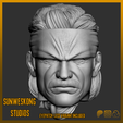 s4.png MGS4 "Old" Solid Snake Headsculpt & Weapons Bundle Deal