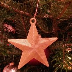 Christmas_Tree_Star_on_Christmas_Tree_preview_featured.jpg STL-Datei Christmas Tree Star kostenlos・Design für 3D-Drucker zum herunterladen