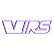 vrs EMBLEM HIGHT Vrs.stl VRS emblem for Octavia RS front bumper