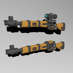 Rifle.png Free STL file Space Russian - Mosin Lasgun・3D print design to download