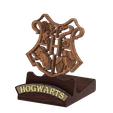 Harry-Potter-Standphone-Front-v1.png Harry Potter Stand / Holder Phone or Tablet Hogwarts