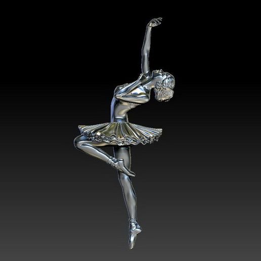Ballerina-1.jpg Download OBJ file Ballerina • Template to 3D print, 3DLadnik