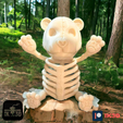 F74B67BC-9F31-4BE3-A28C-0BD53D93C2F5.png TEDDY BEAR SKELETON DECOR - NO SUPPORTS