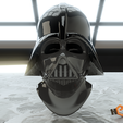 dome_render.png Darth Vader  - 3D Printable Reveal Helmet