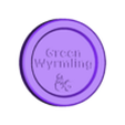 dnd_green_dragon_wyrmling_base.stl D&D Chromatic Dragon Wyrmling Collection