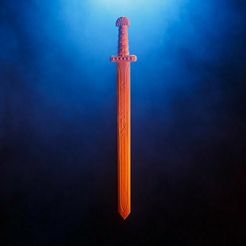 History-Vikings-3D-print-Sword-Prop.jpg Fichier STL gratuit Épée (Saison 4, Episode 13)・Design pour imprimante 3D à télécharger