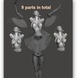 9 pieces front.jpg Elven Ballet Series 2 - by SPARX