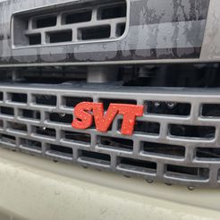 20230307_164316.jpg Free STL file Raptor SVT Grill Badge・3D printable model to download