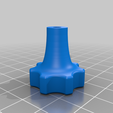 Bed_Leveling_Knob.png Bed leveling Knob, for short screw  (HEVO)