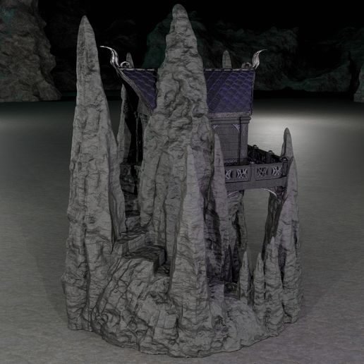 StaligmiteWatchtower02_FullQuality.jpg Dark Elf Stalagmite Guard Tower
