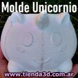 molde-unicornio-1.jpg Unicorn Flowerpot Mold