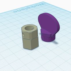 3D Printable NUKI Opener Cover (white) by C. H.