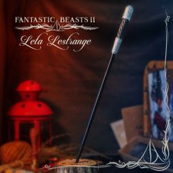 Leta.JPG LETA LESTRANGE WAND - FANTASTIC BEASTS