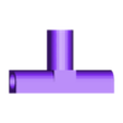real tee.stl Framing fittings for 1/2" conduit