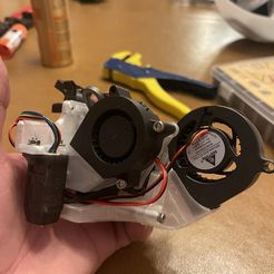 V4 AIR DUCT FAN 5015, 5020, ENDER 3 S1, S1 PRO, SPRITE EXTRUDER, ACCELEROMETER, LED STRIP