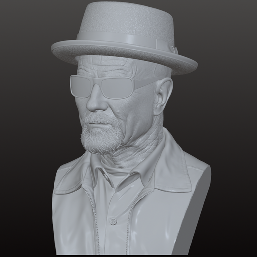 Supacraft Walter White Breaking Bad 1/1 LIFE SIZE BUST Resin