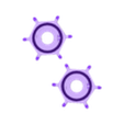 10mm-round-bar-drive-sprockets.stl skeeride dual spur gear transmission