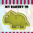 Dino4.png COOKIES CUTTER / EMPORTE-PIÈCE / COOKIE CUTTERS / FONDANT DINOSAURS