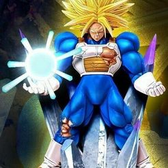 photo_5902275609172753231_x.jpg Fichier 3D trunks - Dragon ball z・Design pour imprimante 3D à télécharger