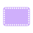 rectangle large.stl Base for crochet basket rectangle large