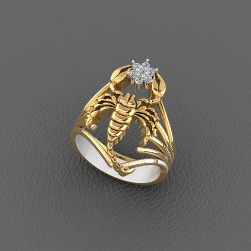 SCORPION RING 3D model