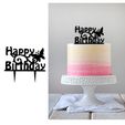 PresentationB3.jpg Birthday cake topper ( set of 3 )
