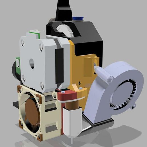 🔧 Ender3/Pro/V2 Compact direct drive・Free STL File for ・Cults