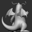 4.jpg Download OBJ file dragonite pokemon • 3D printable object, ydeval