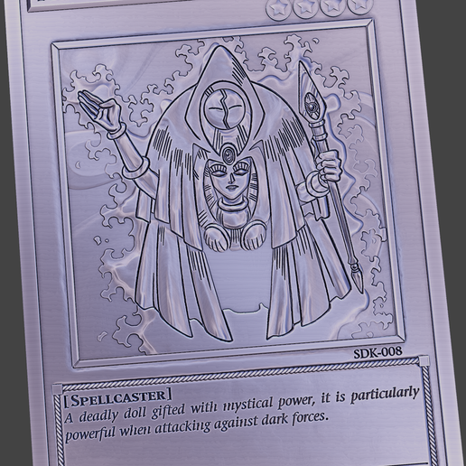 🎨 Rogue Doll ¡yugioh!・Archivo STL Gratis para Impresión 3D・Cults