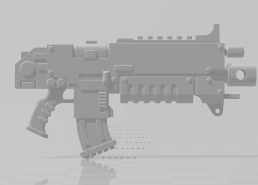 ⚔ Bolter Rifles (1/18 Scaled)・Free 3D File for ・Cults