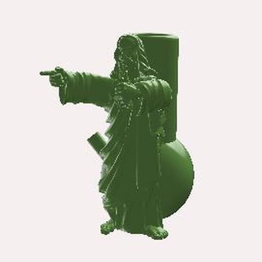 Buddy Christ Bong 3D model