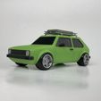 IMG_1904.jpg STL file VW GOLF MK1 - Classic style・3D print design to download
