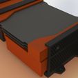 Render_6.jpg Datei STL Druckerschubladen für Ikea Lack Table・Design für 3D-Drucker zum herunterladen