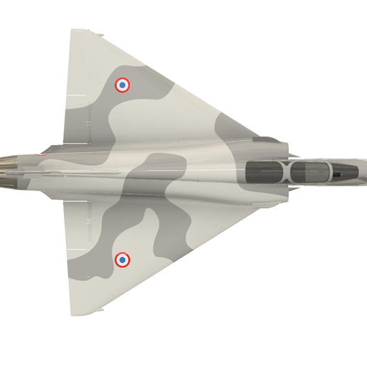 ren07.png Imprimé 3D R/C Mirage2000B 80mm EDF