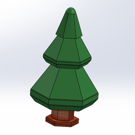 Alicia table tree 3D model