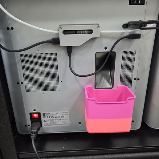 [Title] Bambu Lab X1C: High-Rigidity Compact Purge Bucket (No Support / Expert Design)